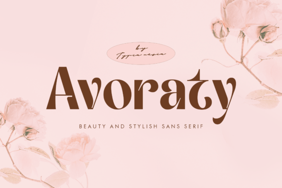 Avoraty: A Modern Sans Serif Font for Elegant Web and Brand Design