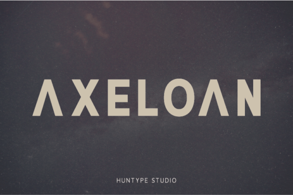 Axeloan: A Clean Sans Serif Font for Modern Design Projects