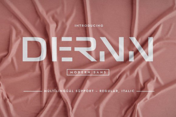 Dernn: The Sans Serif Typeface That Elevates Modern Campaign Design