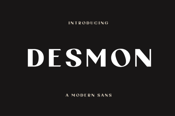 Desmon: A Modern Sans Serif Font That Elevates Handmade Design