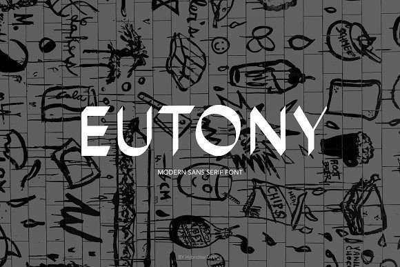 Eutony: A Modern Sans Serif Font for Creative Makers and Brand Designers