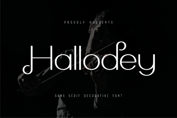 Hallodey: Elevating Editorial Design with a Modern Sans Serif Font