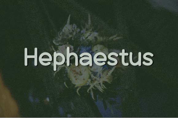 Hephaestus: A Natural Sans Serif Font for Handmade Labels, Invitations, and Creative Packaging