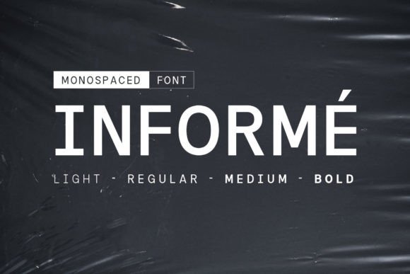 Informe Font: Building a Professional Brand with Modern Sans Serif Style