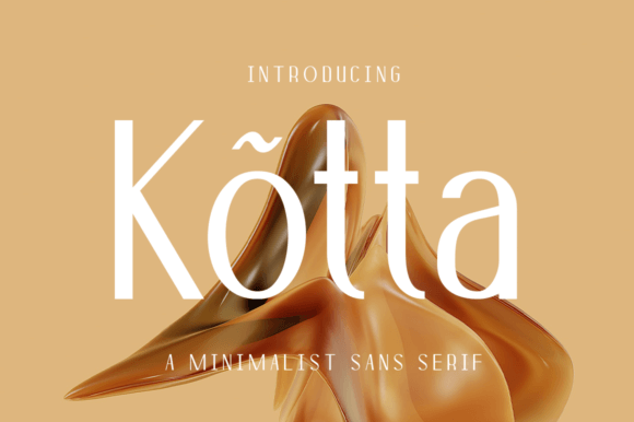 Kotta Font: Clean Sans Serif for Modern Design Projects