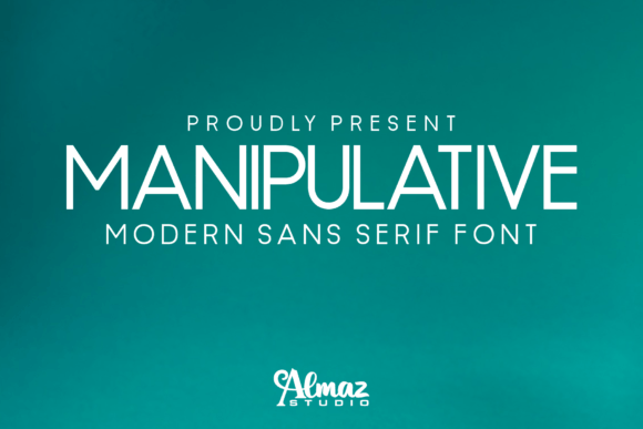Manipulative: A Bold Sans Serif Typeface for Scroll-Stopping Digital Marketing