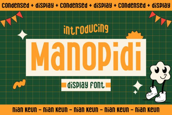 Manopidi: A Bold Sans Serif Font for Modern Web Design Projects