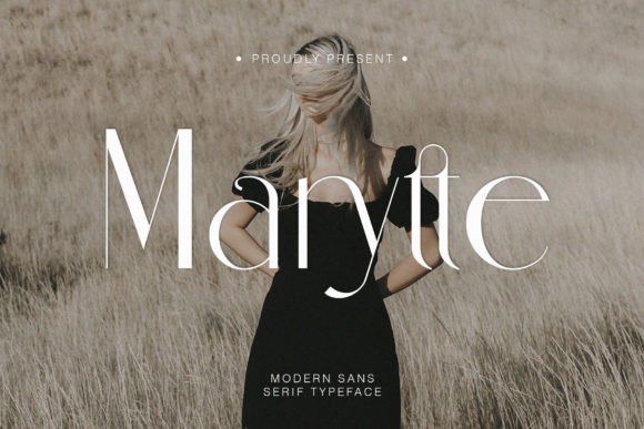 Marytte: A Stylish Sans Serif Font for Elegant Editorial Design
