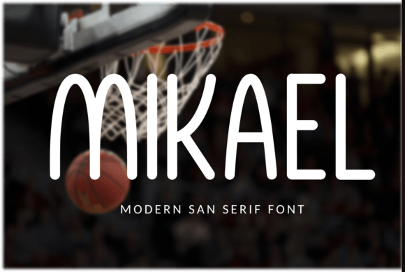 Mikael: A Minimal Sans Serif Font for Handmade Labels, Invitations, and Shop Branding