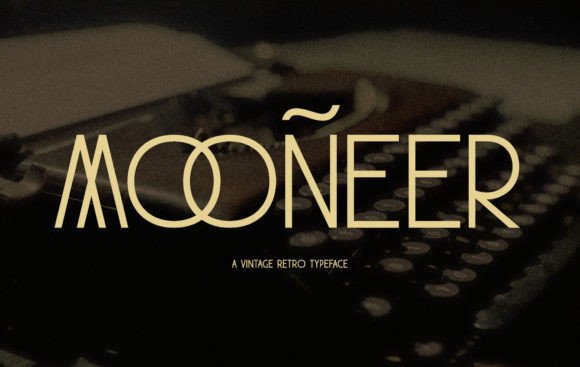 Mooneer: A Luxurious Sans Serif Font for Modern Marketing Design