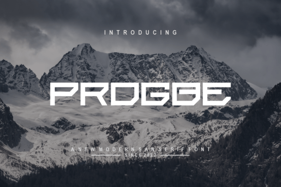 Progbe: A Sweet Sans Serif Font for Elegant Web Design