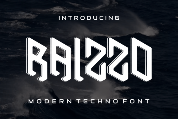 Raizo: A Modern Sans Serif Font for Crafters and Product Designers