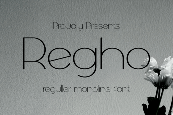 Regho: A Practical Sans Serif Font for Crafters and Product Designers