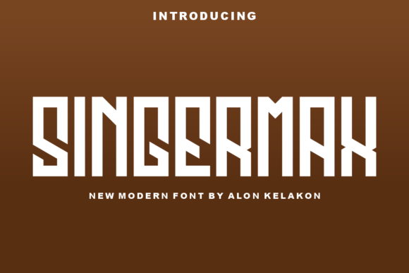 Singermax: A Versatile Sans Serif for Modern Design