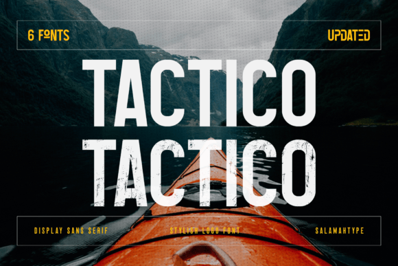 Tactico: A Modern Sans Serif Font for Professional Branding
