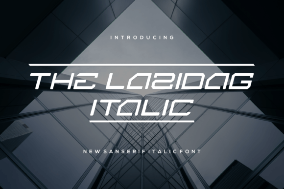 The Lazidag: A Charming Sans Serif Font for Crafters and Makers