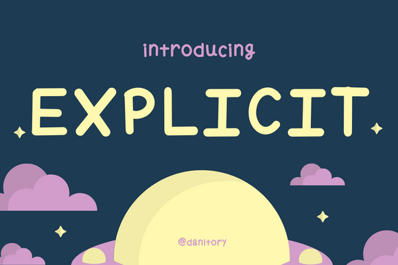 Using the Explicit Font for Modern Branding and Creative Design Projects
