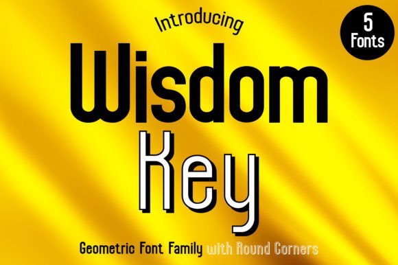Wisdom Key: A Clean Sans Serif Font for Modern Editorial Design
